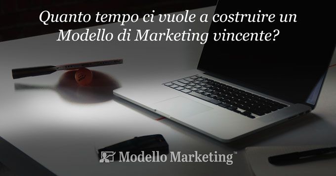 Tempo realizzazione Modello di Marketing - Stefano Cattelani
